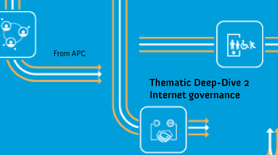  image linking to APC statement to the Global Digital Compact Thematic Deep-Dive session on internet governance 