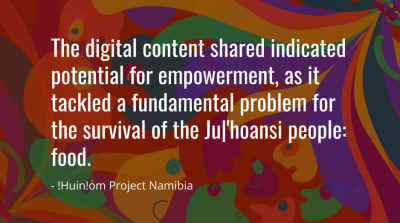  image linking to Seeding change: Creating a digital community network with the Ju|’hoan people in Namibia 